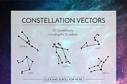 Galaxy Constellation Set, a Texture Illustration by Anna Freya (Thumbnail 2 of 14)