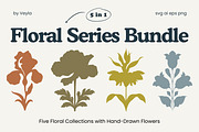 Floral Series Bundle: All 5 in 1, an Object Illustration by Veyla (Thumbnail 2 of 46)