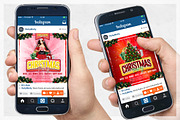 Christmas Party Flyer Template, a Flyer Template by HollyMolly! (Thumbnail 5 of 5)