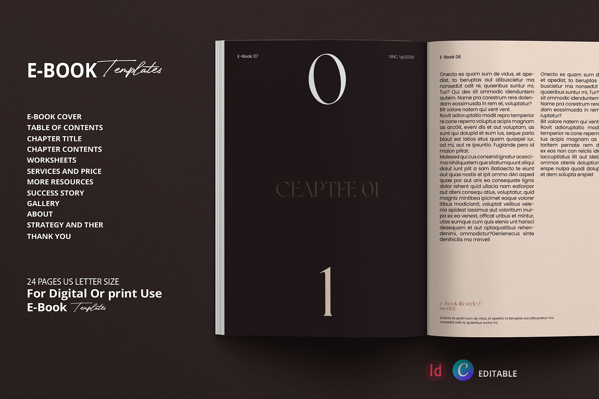 E-Book Magazine Template, a Magazine Template by Aura Agency (Photo 4 of 8)