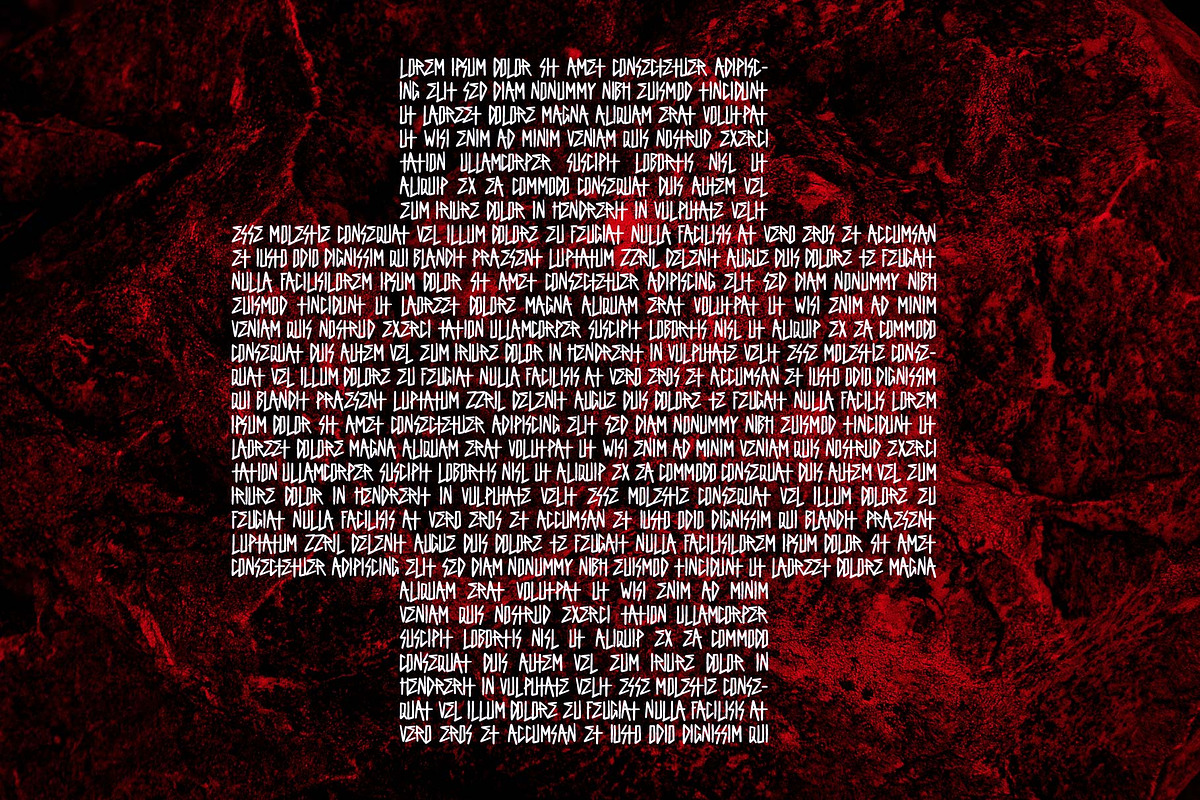 King of Rock Heavy Metal Font, a Blackletter Font by doffdog (Photo 5 of 9)
