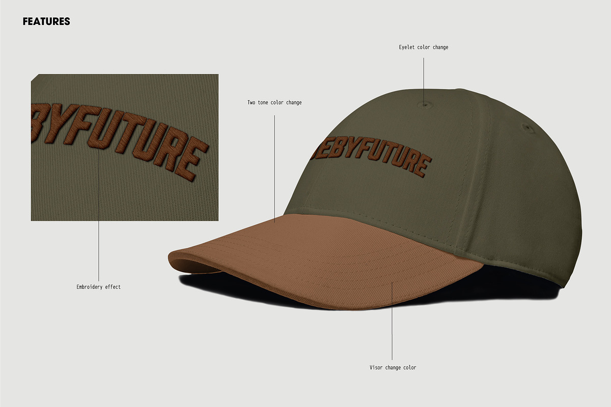 Baseball Caps Hat Mockup Drop 2, a Hat Mockup by made_by_nope (Photo 5 of 7)