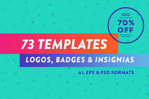 70% OFF - Badges & Insignia Bundle