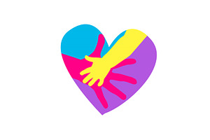 hand icon. Parenthood sign Logo, an Object Illustration by Nenahliadava Design