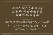Hanister Modern Script Font, a Script Font by RantautypeStudio (Thumbnail 16 of 17)