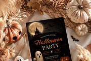 Elegant Spooky Halloween Invitation, an Invitation Template by Arslan (Thumbnail 5 of 5)