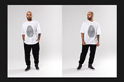 T-Shirt Mock-Up Set, a Shirt Mockup by Freeman Studio (Thumbnail 12 of 20)