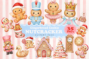 35 Nutcracker clipart Gingerbread