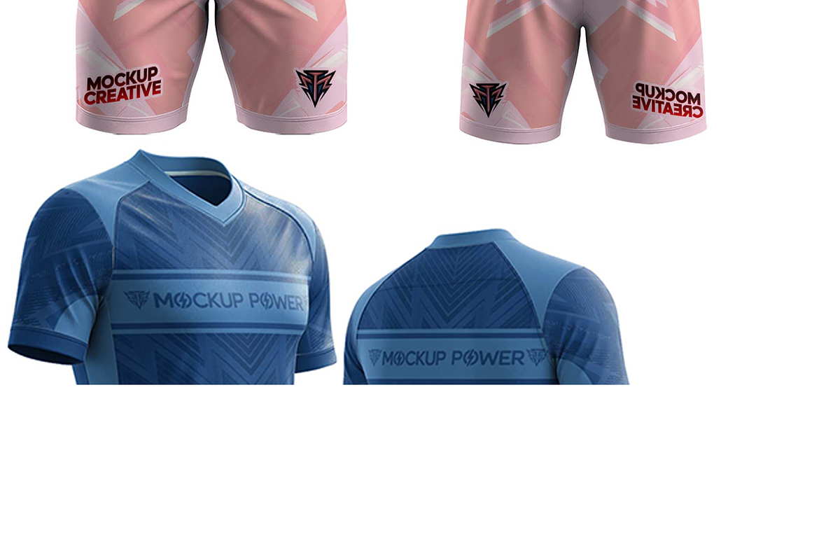 Complete Football Jersey Mockup, a Shirt Mockup by Mockup Power (Photo 11 of 17)