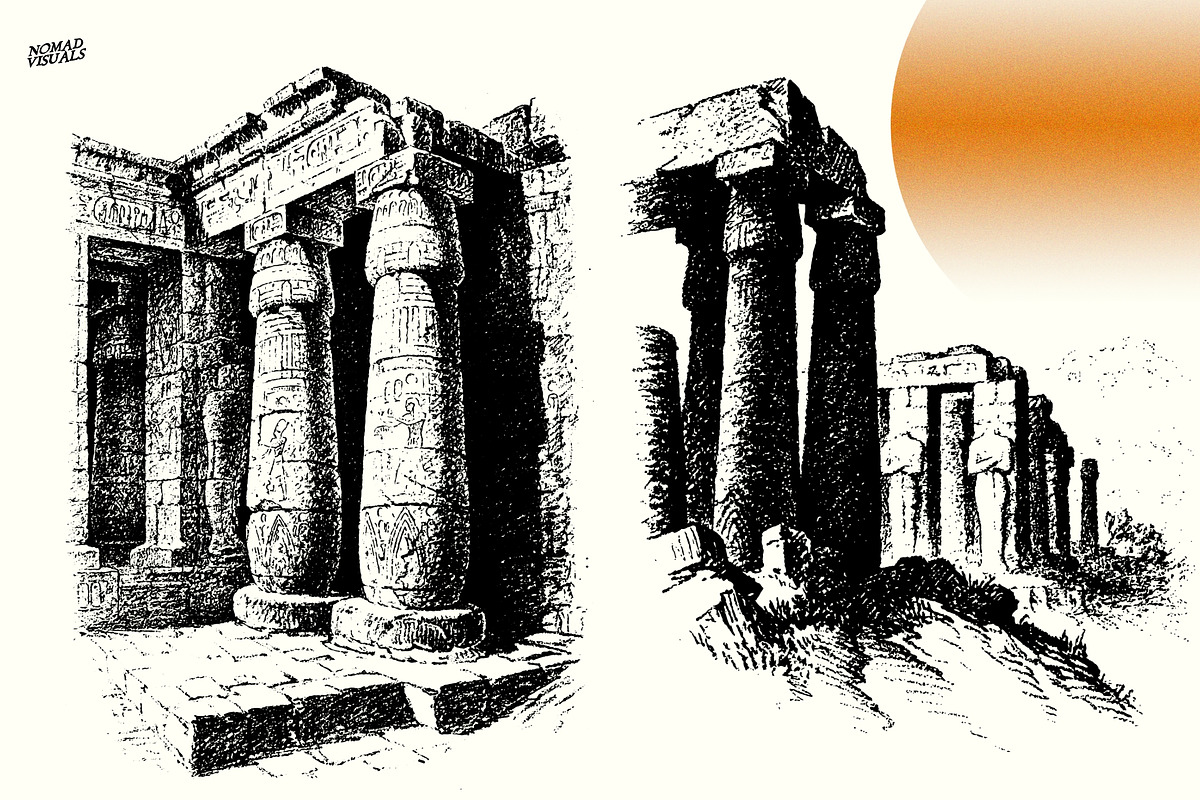 Ancient Egypt - 1940+ Bundle, an Illustration by Nomad Visuals (Photo 11 of 20)