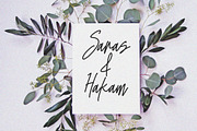 Thriphika Script Handwritten Font, a Script Font by NTC Graphic (Thumbnail 5 of 8)