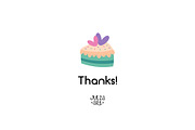 Dinosaur Birthday Girl Clipart, an Animal Illustration by JulzaArt (Thumbnail 6 of 6)