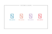 The Lawyer Logo, a Branding & Logo Template by Designbase (Thumbnail 2 of 7)