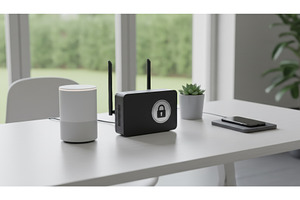 Black Wi Fi router with a security, a Technology Photo by Igor Tichonow
