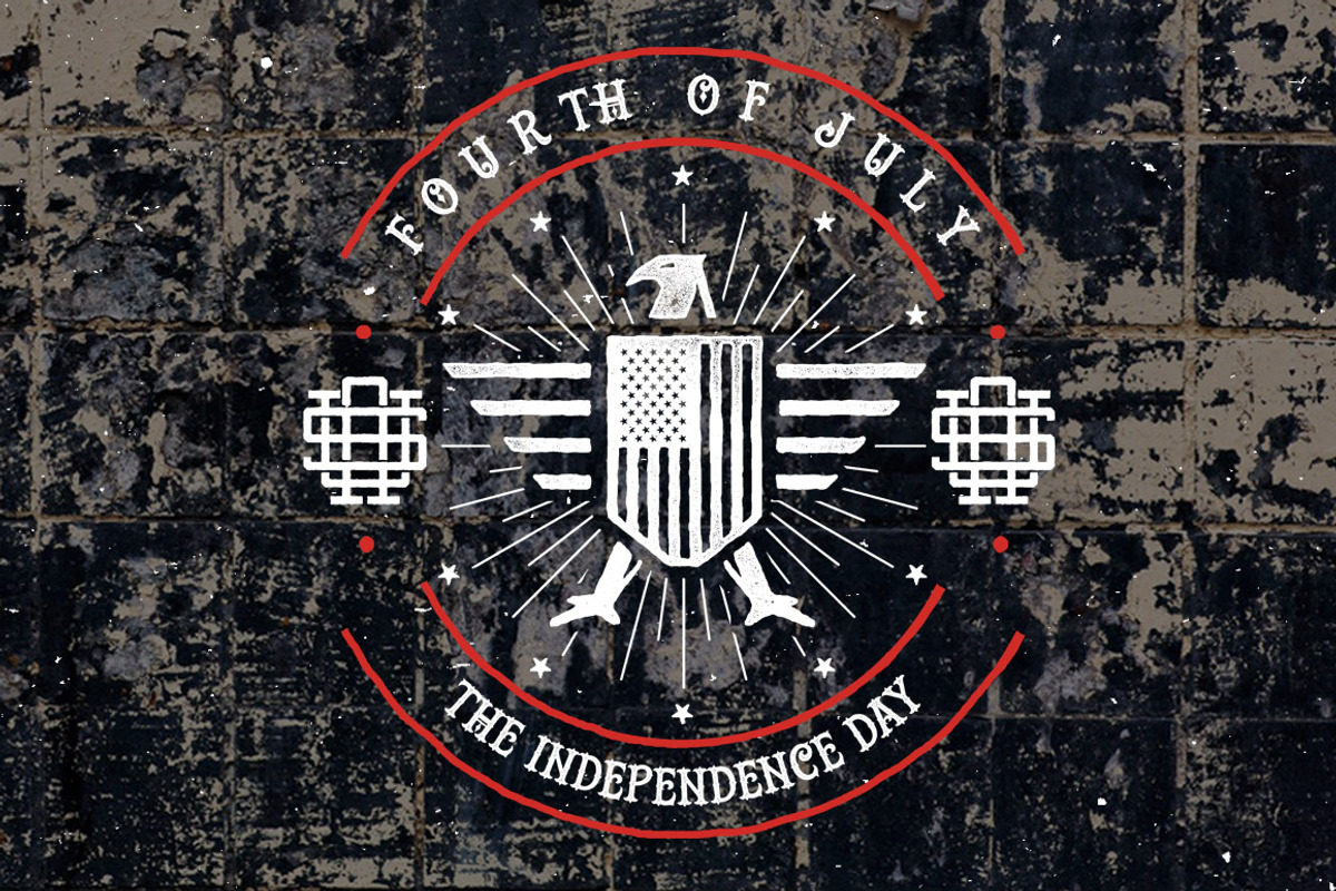 6 American Badge, a Branding & Logo Template by pixelpines (Photo 3 of 5)