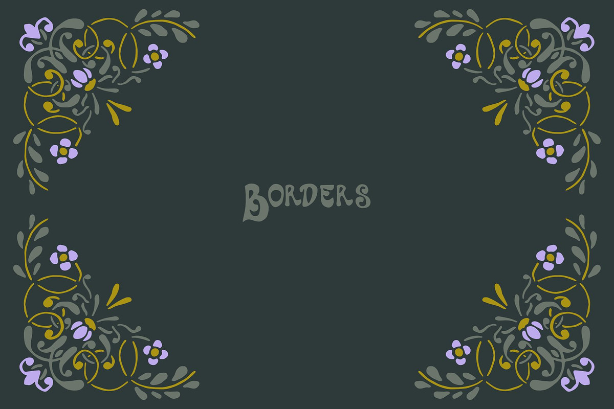 Art Nouveau Graphics & Font, a Graphic by Liz Kohler Brown (Photo 8 of 33)