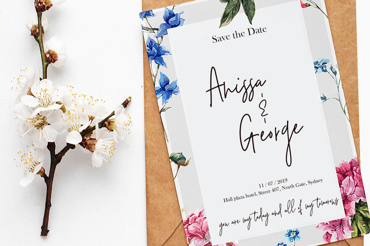 Dettachment Handwritten Wedding Font preview 4