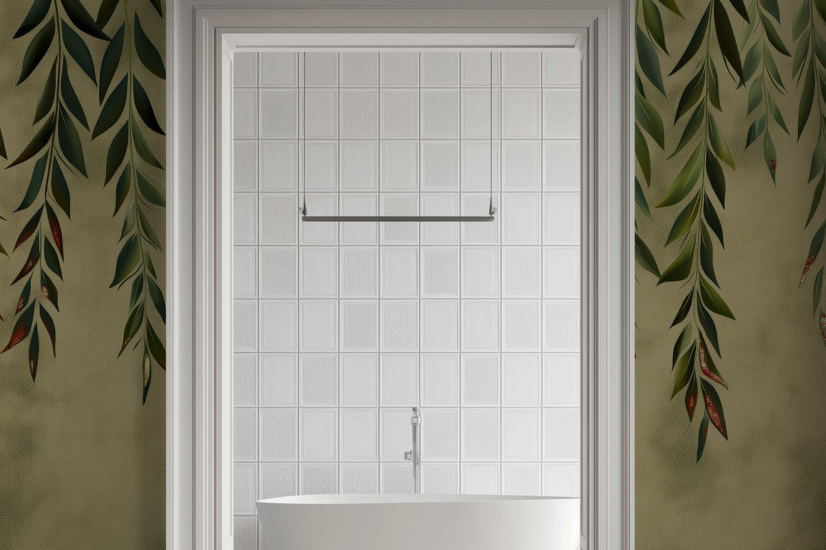Hand drawn medieval style wallpaper, a Wallpaper Graphic by Muzi pear studio (Photo 11 of 11)
