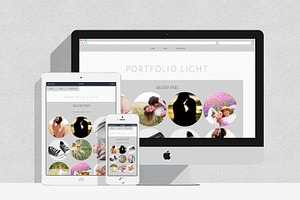 Portfolio Light Theme Wordpress
