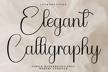 Elegant Calligraphy