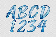 Dripline Font, a Handwritten Font by Handmadefont (Thumbnail 10 of 10)