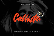 Callista Script Display, a Script Font by merakistd (Thumbnail 1 of 10)