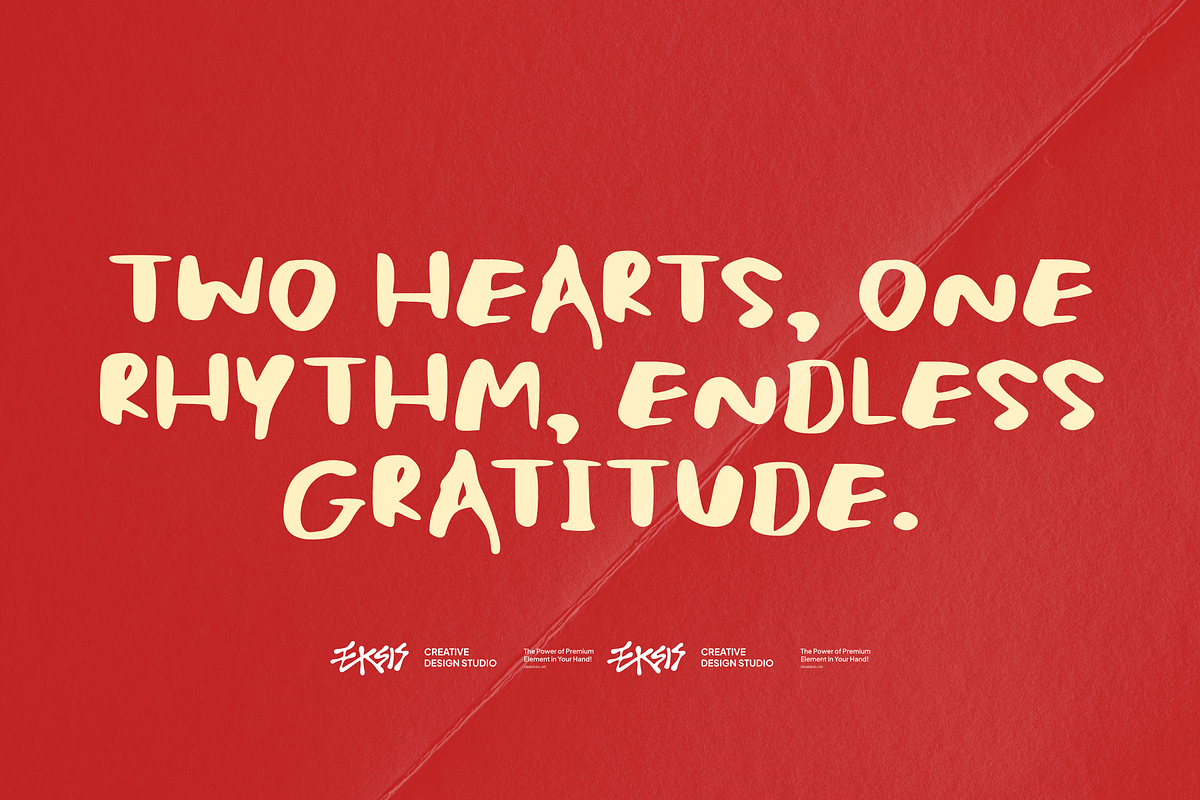 Jaro Playful Display Font, a Handwritten Font by Ideal Eksis (Photo 6 of 8)