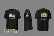 T-Shirt Mockup, a Mockup by Mockupnine (Thumbnail 1 of 4)