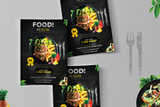 Modern Food Flyer Promotion, a Flyer Template by PixelsDesign (Thumbnail 2 of 3)
