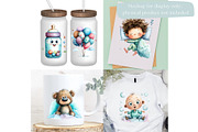 Baby Shower Watercolor Little Cutie, a Decorative Illustration by Nicole Branger Art (Thumbnail 14 of 21)