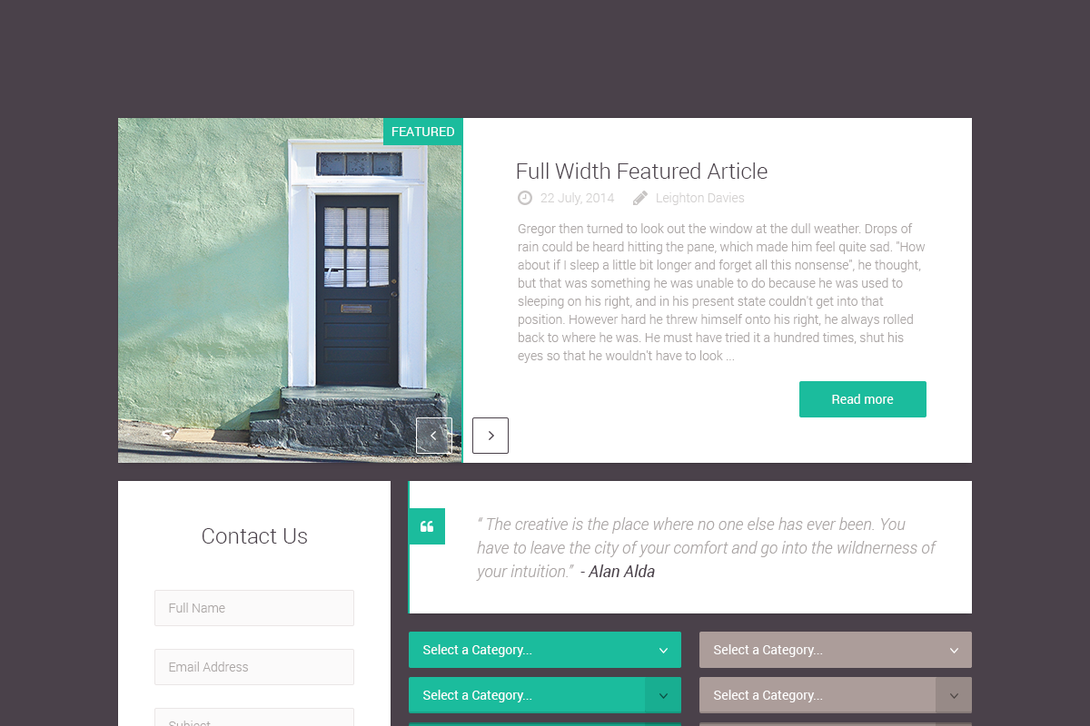 Odessa Web UI Kit, an UI Kit Template by Aqua Design (Photo 3 of 6)