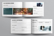 Charity Brochure Template Landscape, a Brochure Template by E-Type (Thumbnail 3 of 7)