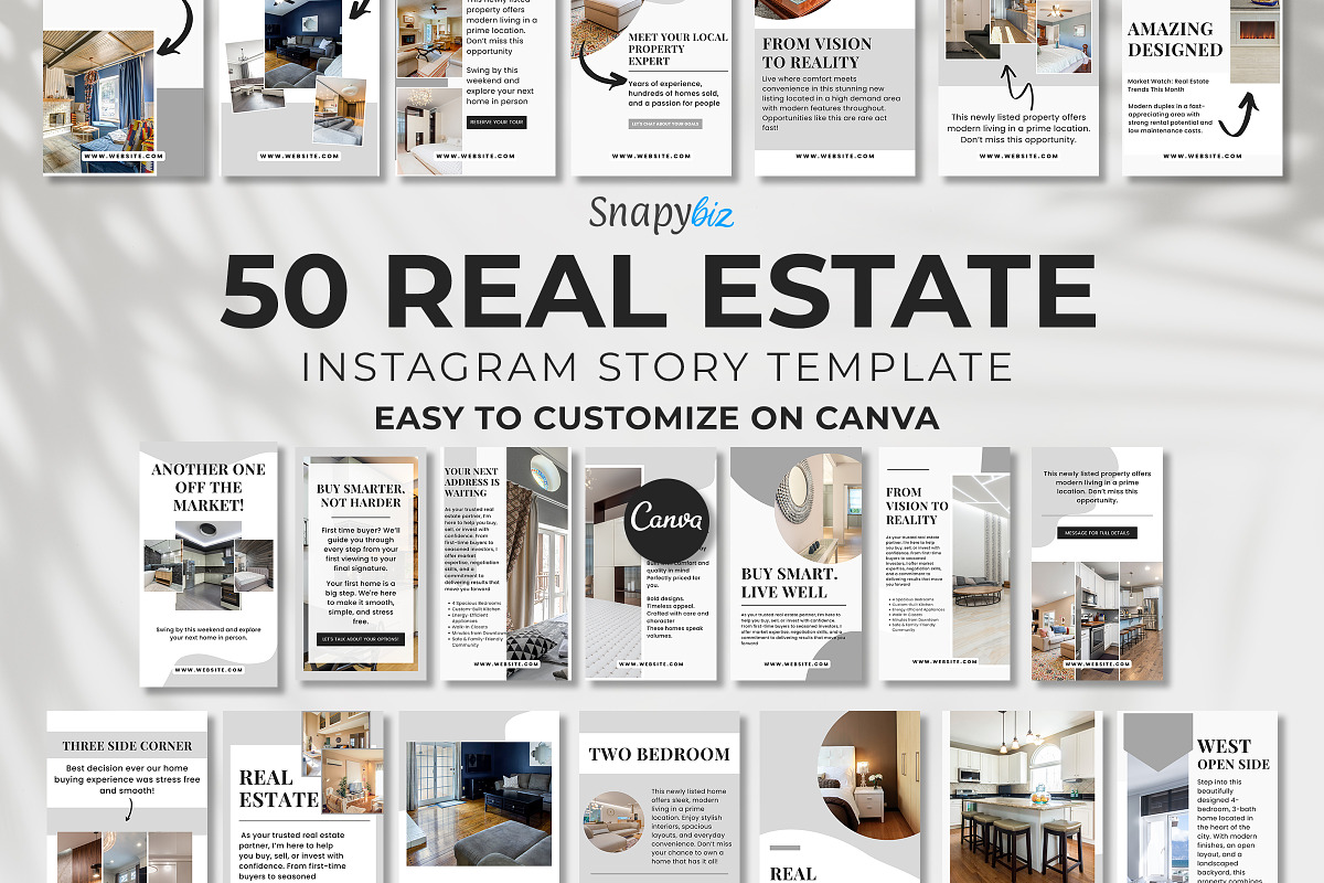 Real Estate IG Canva Story Template