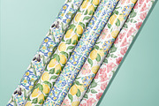 Italian Seamless Patterns Collection, a Pattern Graphic by Corina Moscu (Thumbnail 2 of 9)