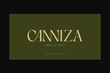 Canniza - Display Serif Font