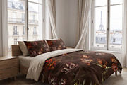 Dark Parrot Tulips Pattern, a Pattern Graphic by texvogue (Thumbnail 10 of 11)