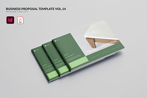 Business Proposal Template Vol.14, a Brochure Template by Bewalrus Studio
