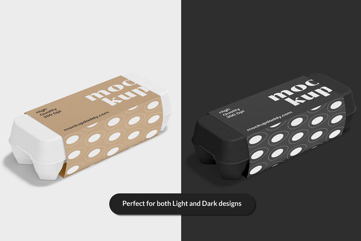 Eco Egg Packaging PSD Mockup, a Packaging Mockup by Mockupdaddy (Photo 3 of 6)