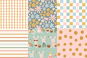 Hello Easter Clipart Paper Set, a Seasonal Illustration by Studio Hello Joy (Thumbnail 3 of 3)