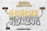 KOEEYA – Display Graffiti Font, a Handwritten Font by productype1 (Thumbnail 2 of 13)