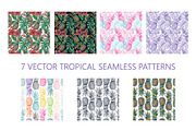 Vector tropical set, a Background Graphic by Purple Platypus (Thumbnail 3 of 10)
