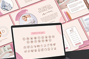 Brush Pink Powerpoint Template, a Presentation Template by SKY CREATION (Thumbnail 6 of 6)