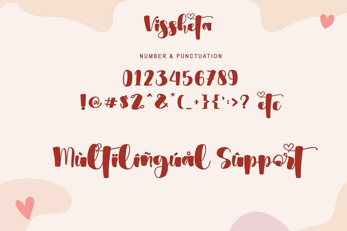 Vissheta, a Script Font by Stefani Letter (Photo 6 of 7)