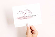 Ladyholic Premade Logo Branding Pack, a Branding & Logo Template by joyologo (Thumbnail 2 of 17)