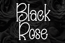 Black Rose | Script Font