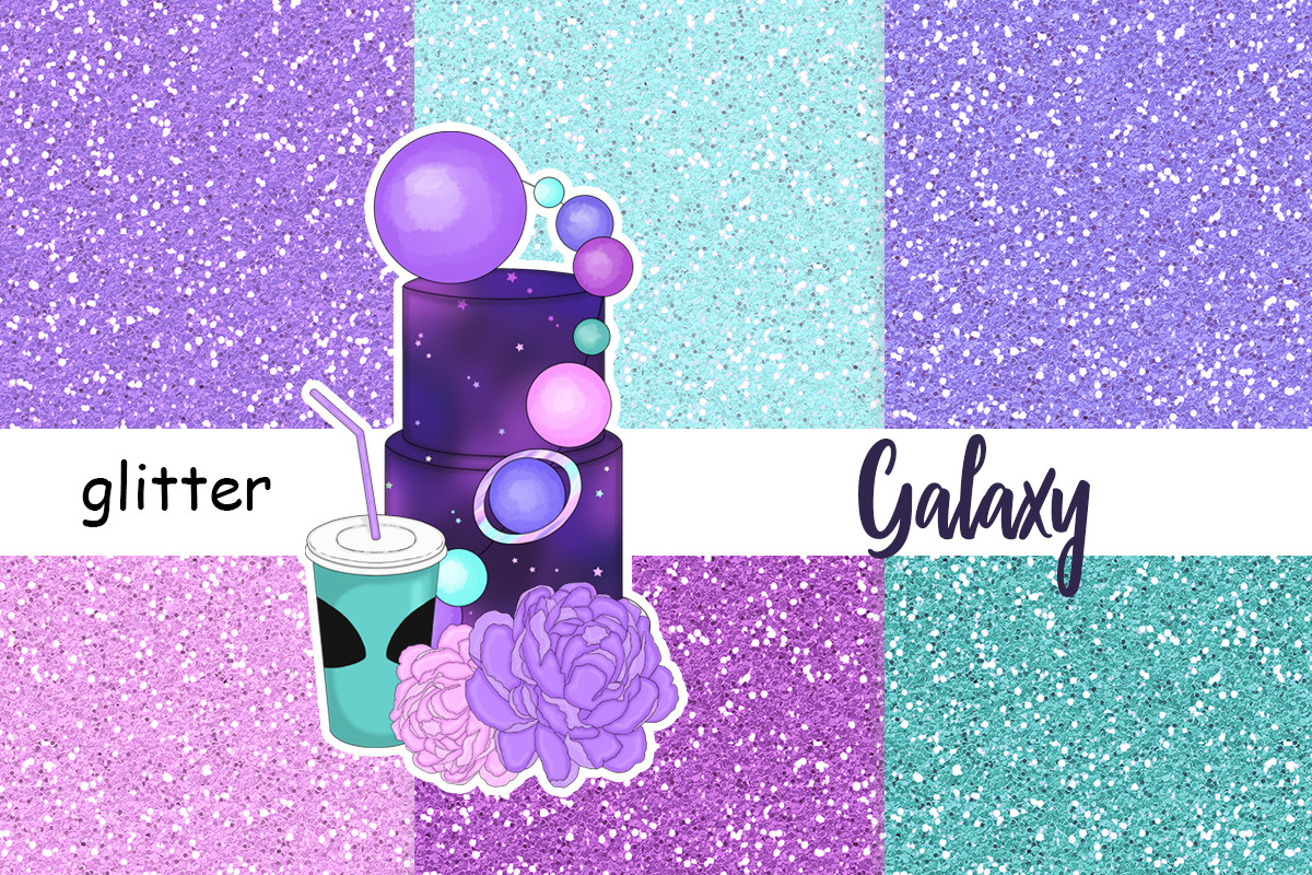 Galaxy Glitter, a Texture Graphic by GlamArtZhanna (Photo 1 of 3)