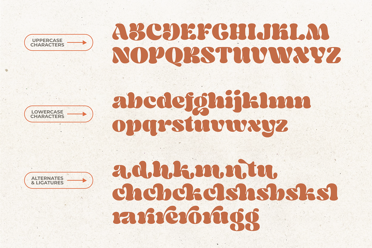 Metch Bright - A Retro Bold Font, a Serif Font by zeenesia (Photo 15 of 16)