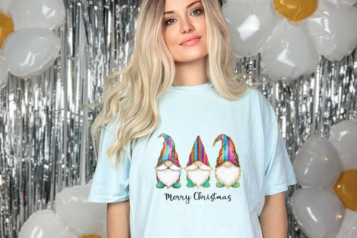 Merry Christmas Gnome Glitter, an Illustration by designcity5 (Photo 2 of 8)