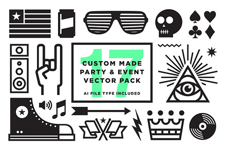 Vector Party & Event graphics