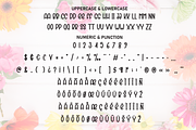 Rainbow Flower | Script Font, a Script Font by Scratchones (Thumbnail 7 of 8)